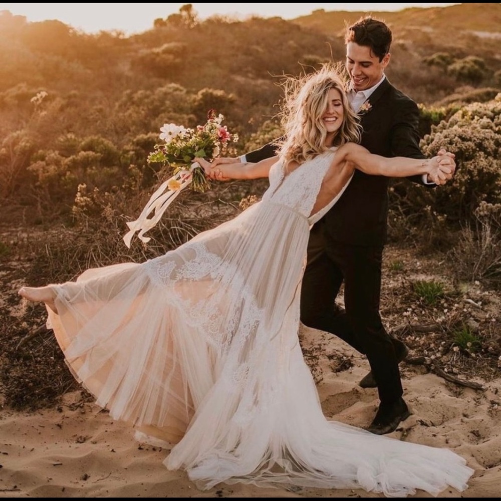BHLDN Willowby by Watters Betony Gown